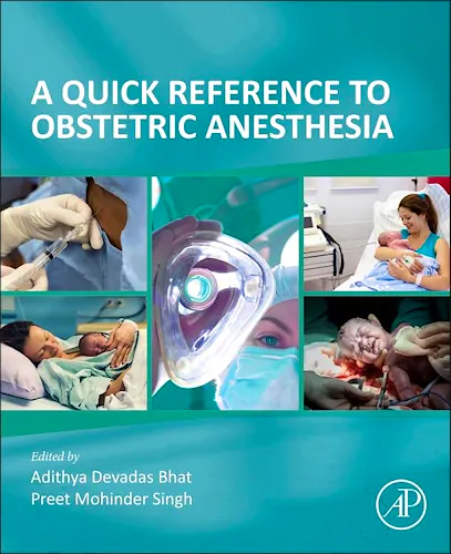 Portada del libro 9780443219177 A Quick Reference to Obstetric Anesthesia