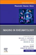 Portada del libro 9780443316401 Imaging In Rheumatology, An Issue Of Rheumatic Disease Clinics Of North America (Volume 50-4)