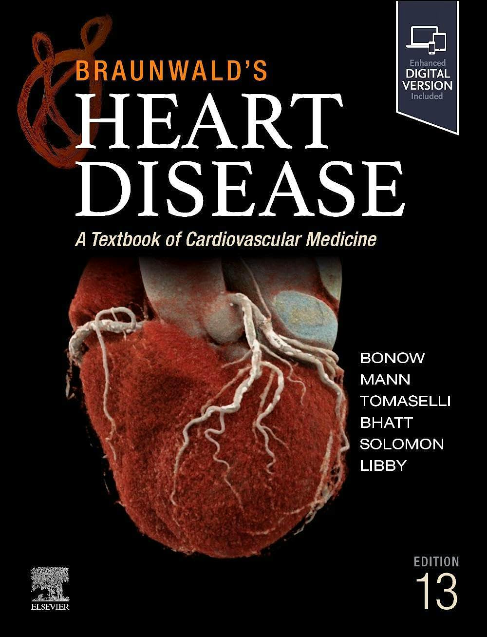 Portada del libro 9780443434167 BRAUNWALD's Heart Disease. A Textbook of Cardiovascular Medicine, Single Volume