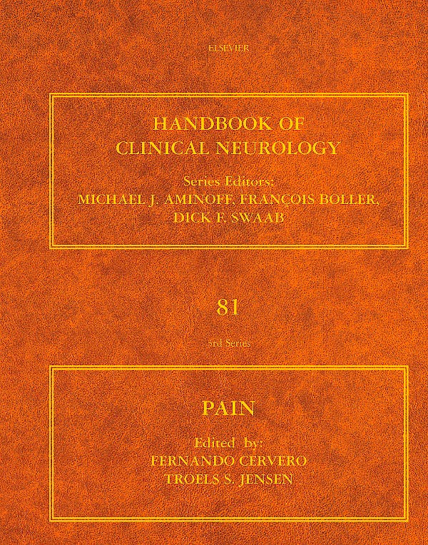 Portada del libro 9780444519016 Handbook of Clinical Neurology, Vol. 81: Pain