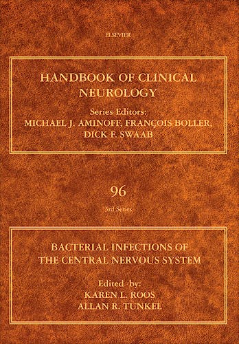 Portada del libro 9780444520159 Handbook of Clinical Neurology, Vol. 96: Bacterial Infections of the Central Nervous System