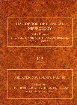 Portada del libro 9780444595652 Pediatric Neurology, Part III, Volume 113