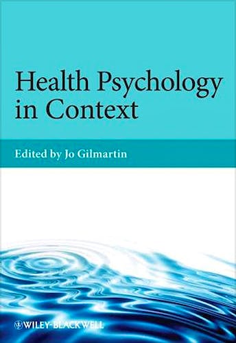 Portada del libro 9780470066294 Health Psychology in Context