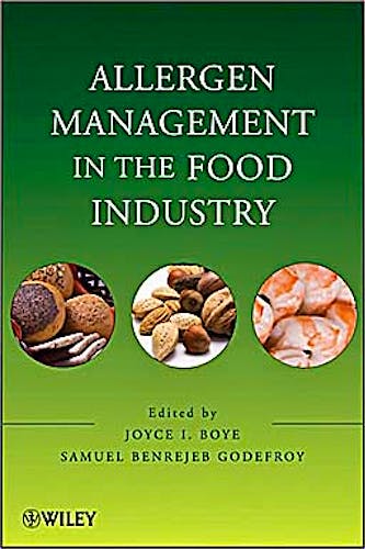 Portada del libro 9780470227350 Allergen Management in the Food Industry