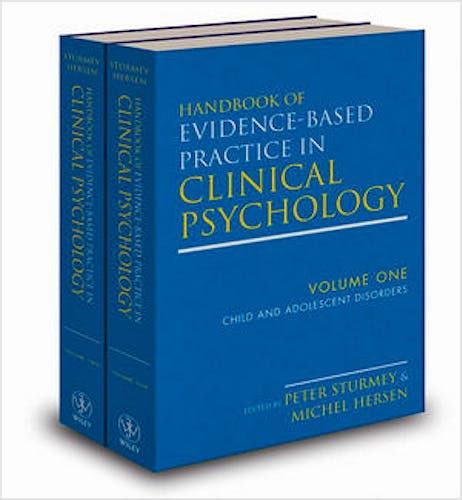 Portada del libro 9780470335420 Handbook of Evidence-Based Practice in Clinical Psychology, 2 Vols.
