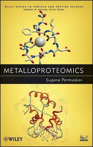 Portada del libro 9780470392485 Metalloproteomics
