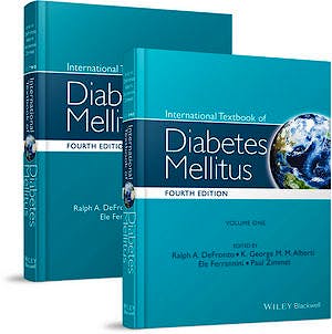Portada del libro 9780470658611 International Textbook of Diabetes Mellitus, 2 Vols.