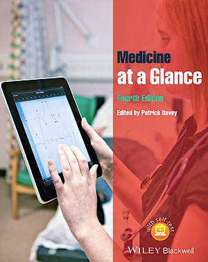Portada del libro 9780470659458 Medicine at a Glance