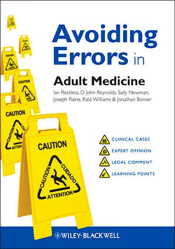 Portada del libro 9780470674383 Avoiding Errors in Adult Medicine