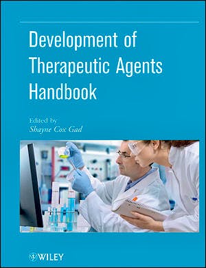 Portada del libro 9780471213857 Development of Therapeutic Agents Handbook