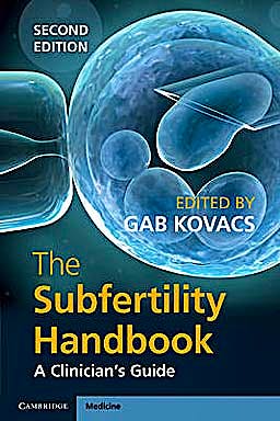 Portada del libro 9780521147842 The Subfertility Hanbook. a Clinician´s Guide