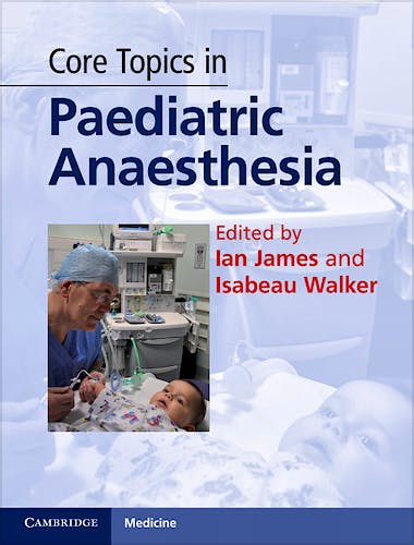 Portada del libro 9780521194174 Core Topics in Paediatric Anaesthesia