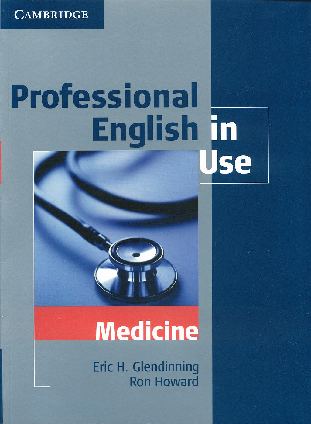 Portada del libro 9780521682015 Professional English in Use Medicine