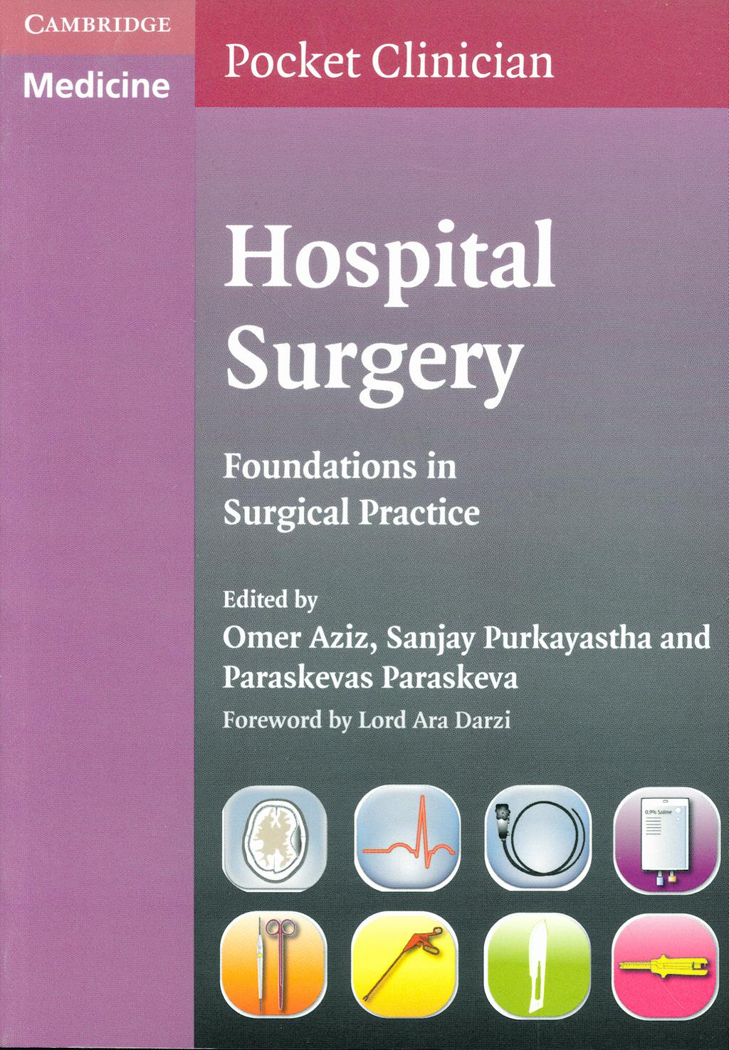 Portada del libro 9780521682053 Hospital Surgery. Foundations in Surgical Practice (Cambridge Pocket Clinician)