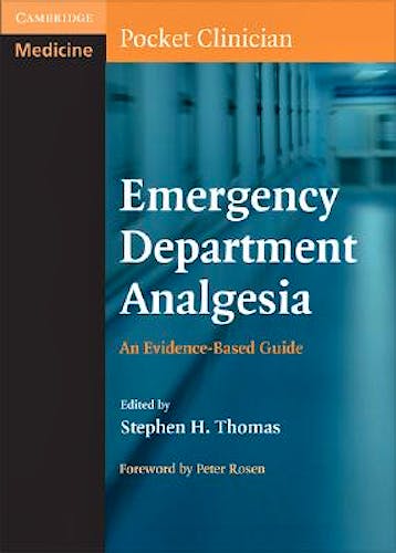 Portada del libro 9780521696012 Emergency Department Analgesia. an Evidence-Based Guide (Cambridge Pocket Clinicians)