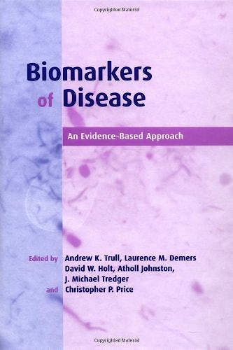 Portada del libro 9780521811026 Biomarkers of Disease. an Evidence-Based Approach