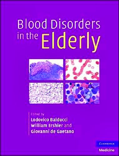Portada del libro 9780521875738 Blood Disorders in the Elderly