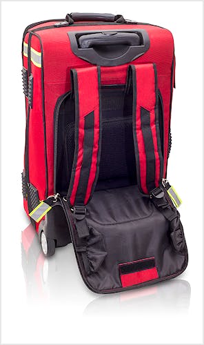 Maletín Trolley Vertical de Emergencias Modelo EMERAIR'S TROLLEY EB02.025, Color Rojo