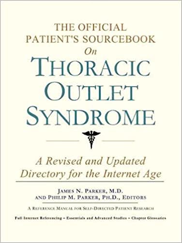 Portada del libro 9780597831034 The Official Patient's Sourcebook on Thoracic Outlet Syndrome