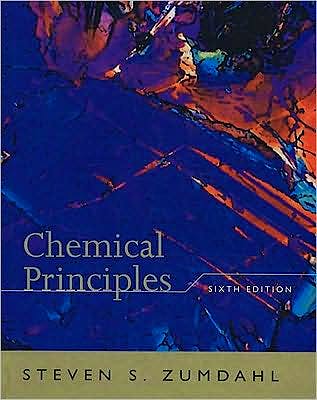Portada del libro 9780618946907 Zumdahl Chemical Principles Sixth Edition