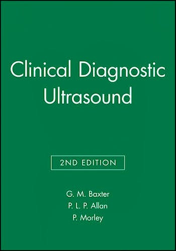 Portada del libro 9780632037445 Clinical Diagnostic Ultrasound
