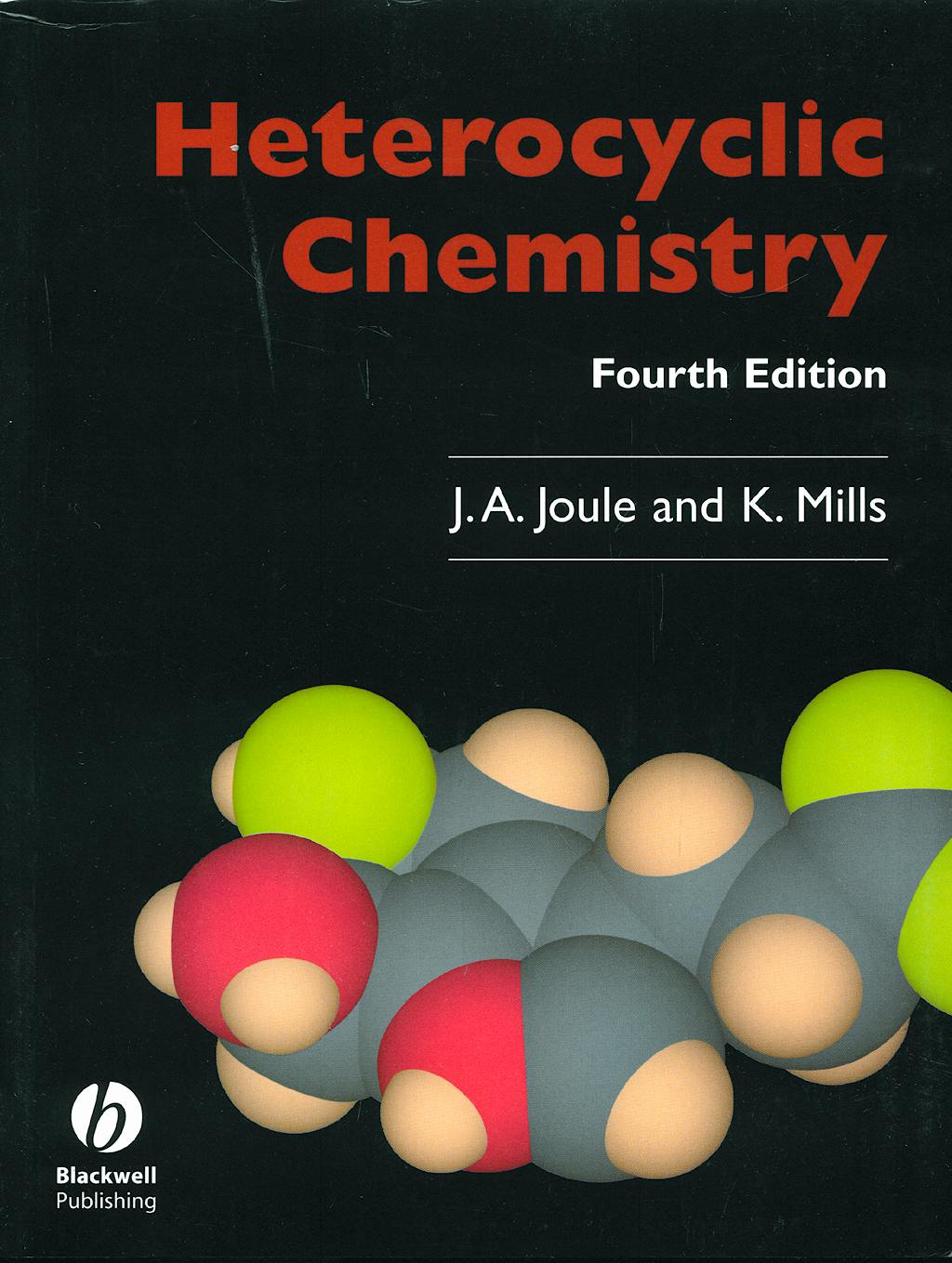 Portada del libro 9780632054534 Heterocyclic Chemistry