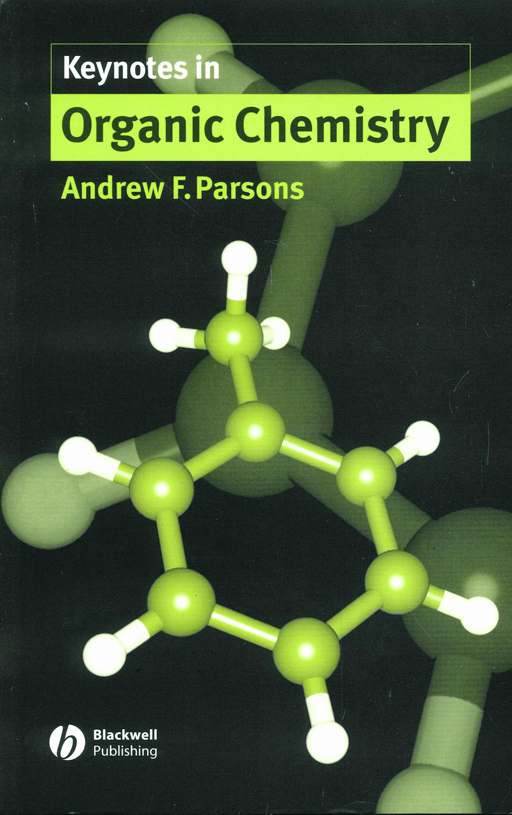 Portada del libro 9780632058167 Keynotes in Organic Chemistry