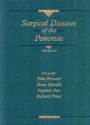 Portada del libro 9780683180190 Surgical Diseases of the Pancreas