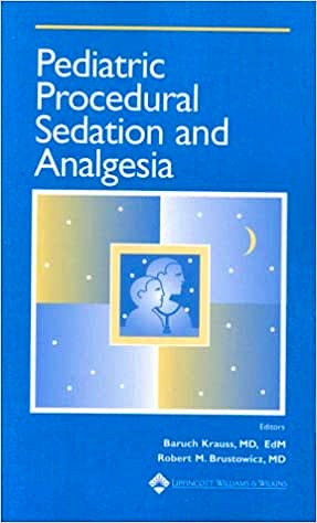 Portada del libro 9780683305586 Pediatric Procedural Sedation and Analgesia