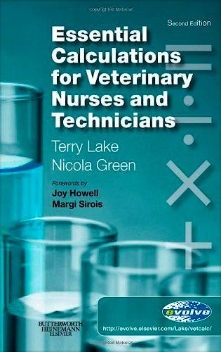Portada del libro 9780702029301 Essential Calculations for Veterinary Nurses and Technicians