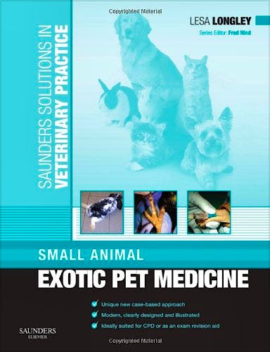 Portada del libro 9780702029851 Saunders Solutions in Veterinary Practice: Small Animal Exotic Pet Medicine
