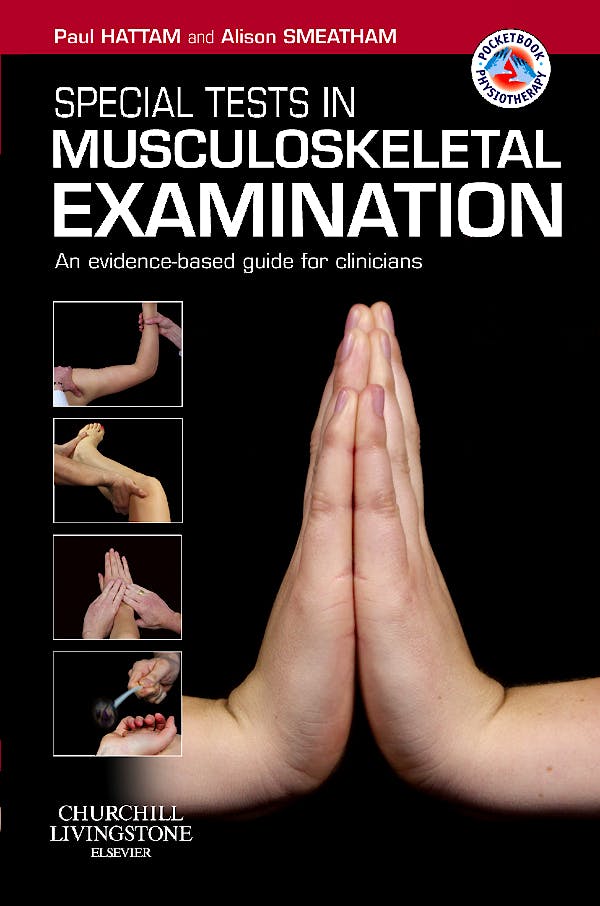 Portada del libro 9780702030253 Special Tests in Musculoskeletal Examination. An Evidence-Based Guide for Clinicians