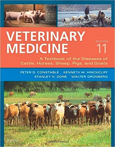 Portada del libro 9780702052460 Veterinary Medicine. A Textbook of the Diseases of Cattle, Horses, Sheep, Pigs and Goats, 2 Vols.