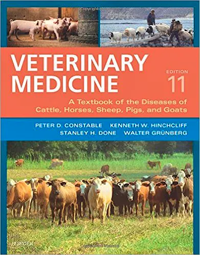 Portada del libro 9780702052460 Veterinary Medicine. A Textbook of the Diseases of Cattle, Horses, Sheep, Pigs and Goats, 2 Vols.