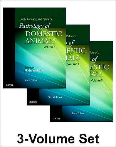 Portada del libro 9780702053221 Jubb, Kennedy and Palmer's Pathology of Domestic Animals, 3 Vols.