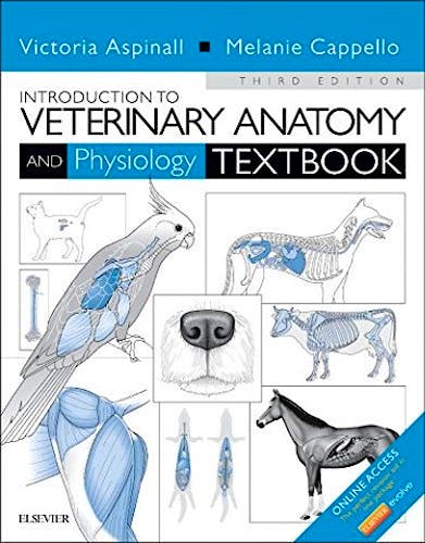 Portada del libro 9780702057359 Introduction to Veterinary Anatomy and Physiology Textbook