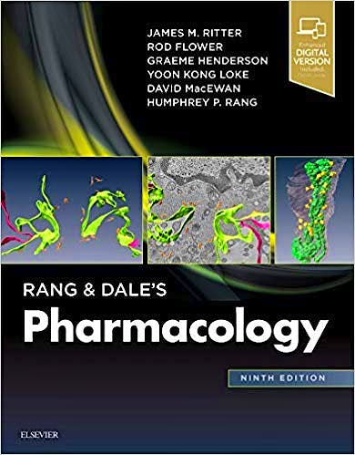Portada del libro 9780702074486 Rang and Dale's Pharmacology (Print and Online)