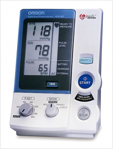 Monitor de Presion Arterial Digital para Profesionales Hem 907