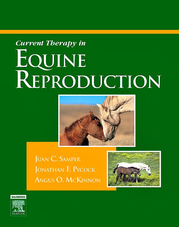 Portada del libro 9780721602523 Current Therapy in Equine Reproduction