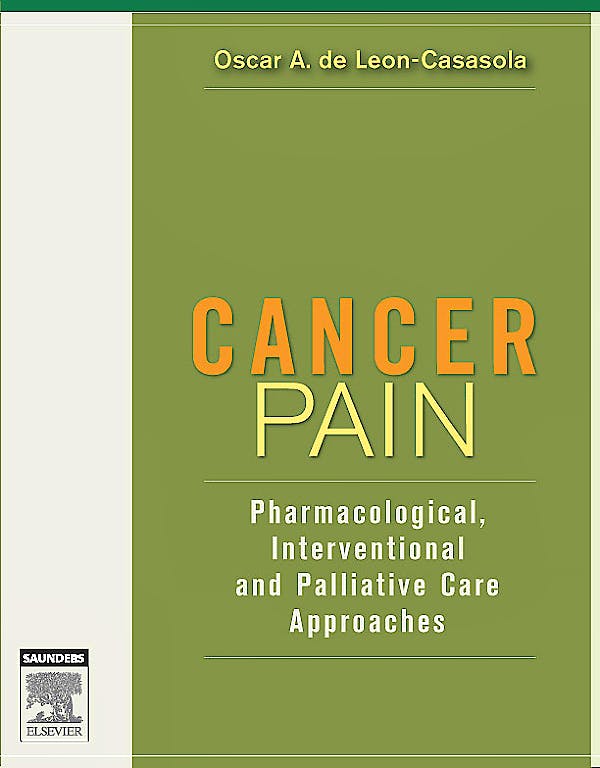 Portada del libro 9780721602615 Cancer Pain
