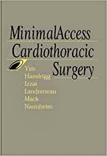 Portada del libro 9780721677231 Minimal Access Cardiothoracic Surgery