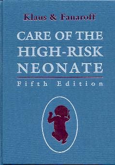 Portada del libro 9780721677293 Care of the High-Risk Neonate