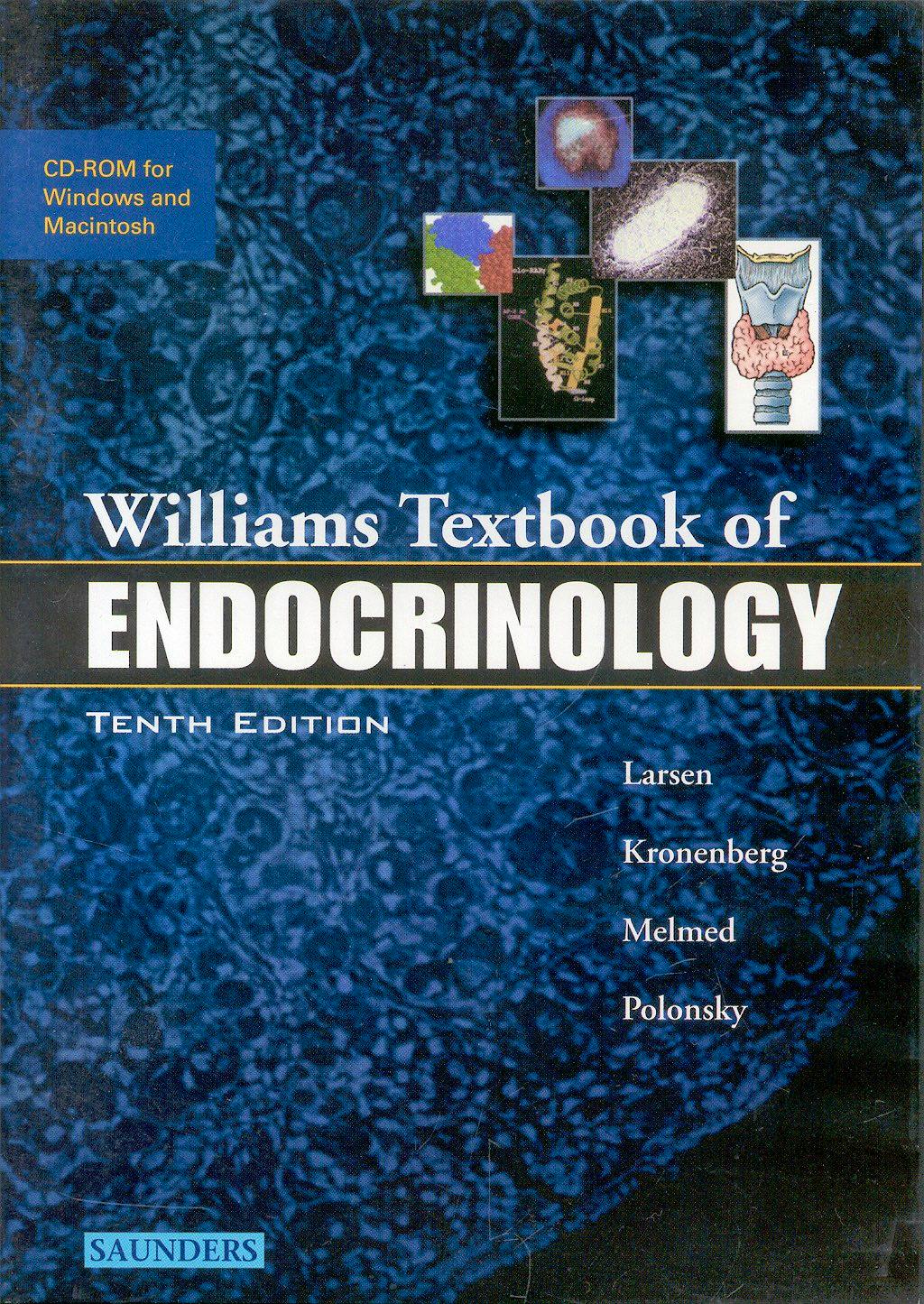 Portada del libro 9780721691961 Williams Textbook of Endocrinology, Single-User (CD-ROM)
