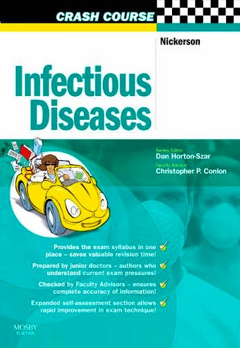 Portada del libro 9780723433873 Crash Course: Infectious Diseases