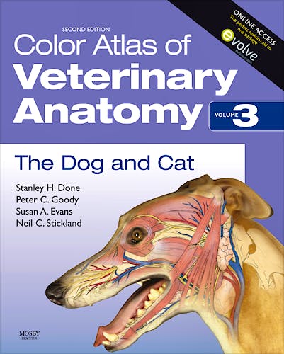 Portada del libro 9780723434153 Color Atlas of Veterinary Anatomy, Vol. 3: The Dog and Cat