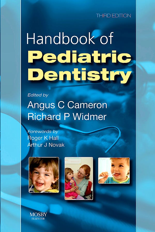 Portada del libro 9780723434528 Handbook of Pediatric Dentistry