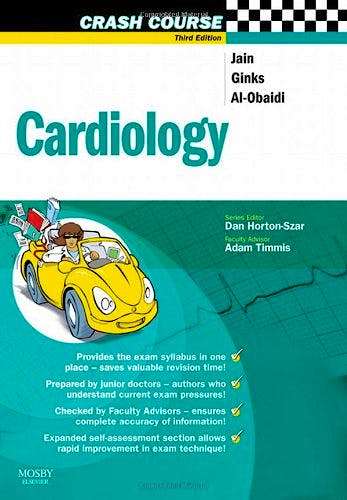 Portada del libro 9780723434641 Crash Course: Cardiology