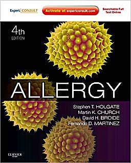 Portada del libro 9780723436584 Allergy (Online and Print)