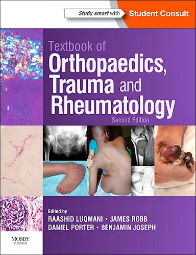 Portada del libro 9780723436805 Textbook of Orthopaedics, Trauma and Rheumatology (Print + Online)