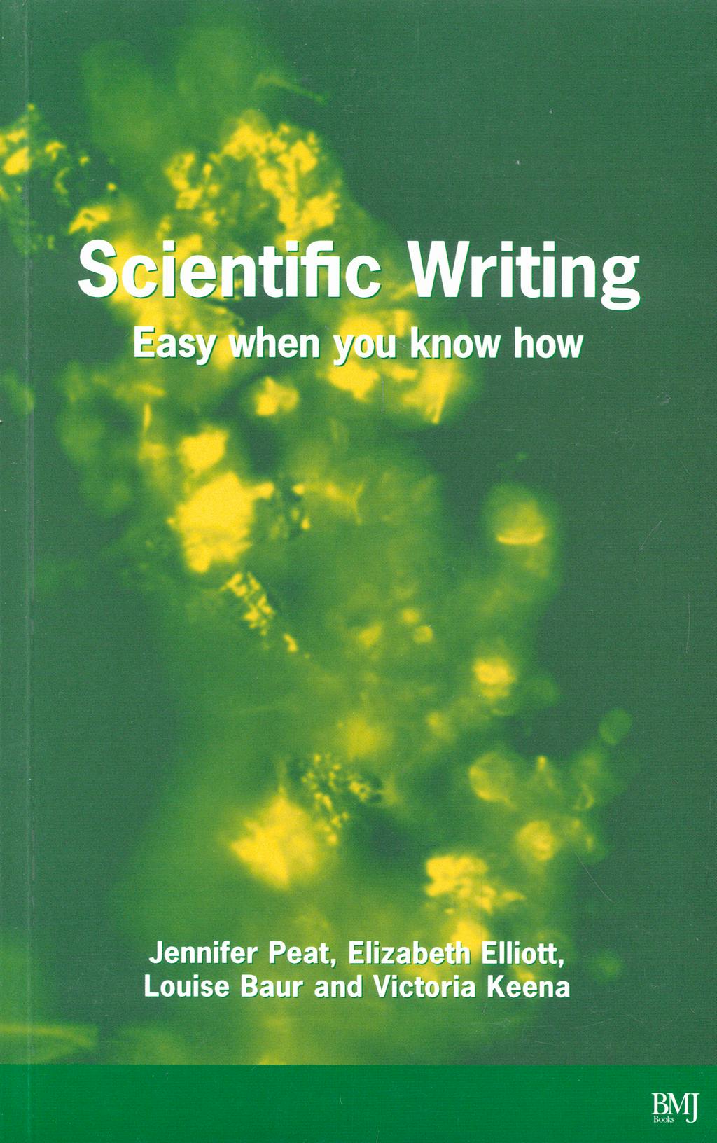 Portada del libro 9780727916259 Scientific Writing : Easy When You Know How